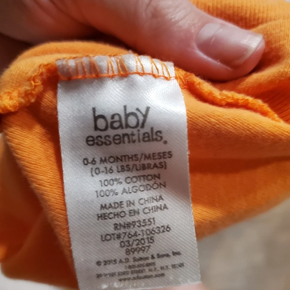 Carters Gerber Baby Essentials 4 Hat Cotton Beanie Star White Gray Orange Unisex